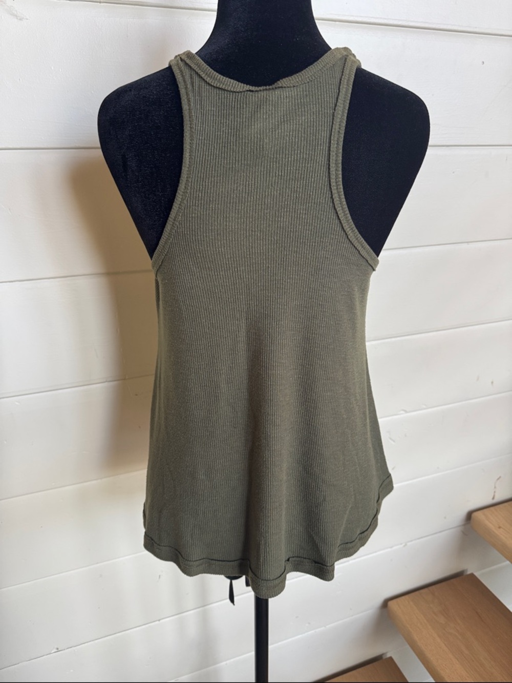 Free People Boho Ribbed A-Line Racerback Tank Women’s Small - Picture 3 of 14